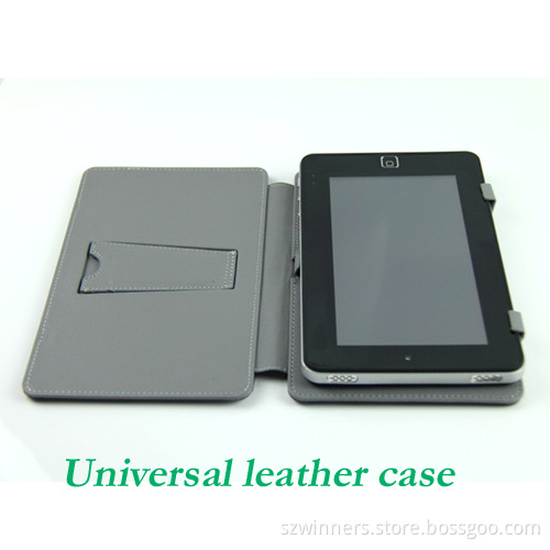 7" 10.2" Universal Leather Case